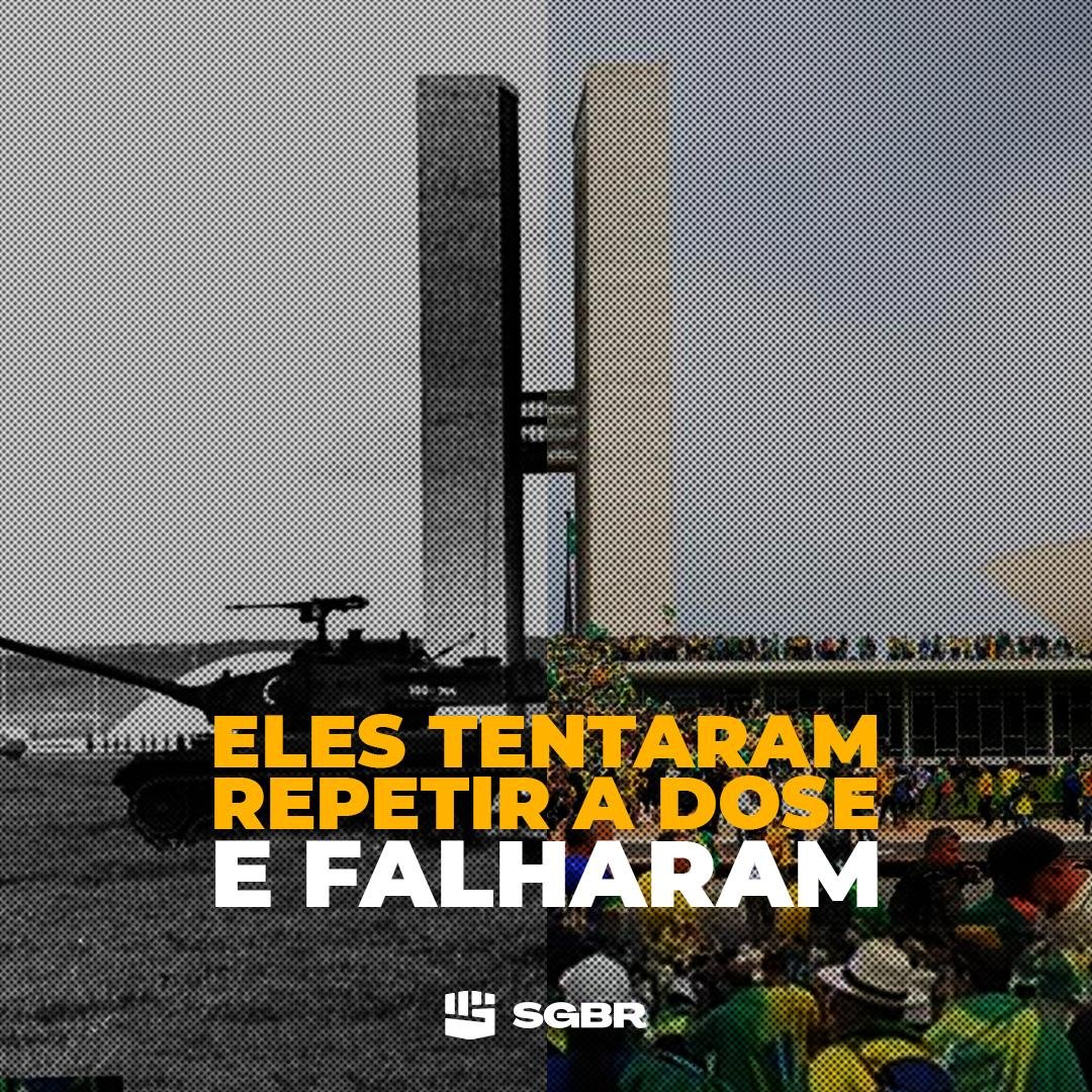 slpng_giants_pt's tweet image. 📢 Os mesmos deputados que presenciaram a invasão do Congresso agora querem aprovar um projeto para anistiar todos esses criminosos que atentaram contra a nossa democracia.

Chega de impunidade. Comentem: HUGO MOTTA SEM ANISTIA e GOLPE NUNCA MAIS!