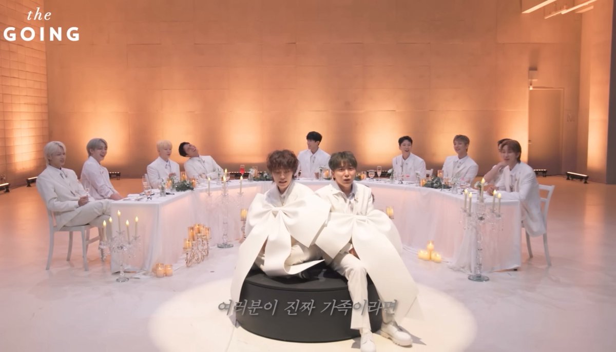 デカリボンつけられて人質にされるマンネたち可愛すぎた