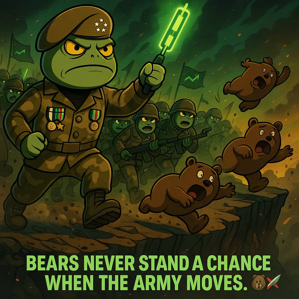 This formidable $Army is moving ahead. U better join the moving train now.