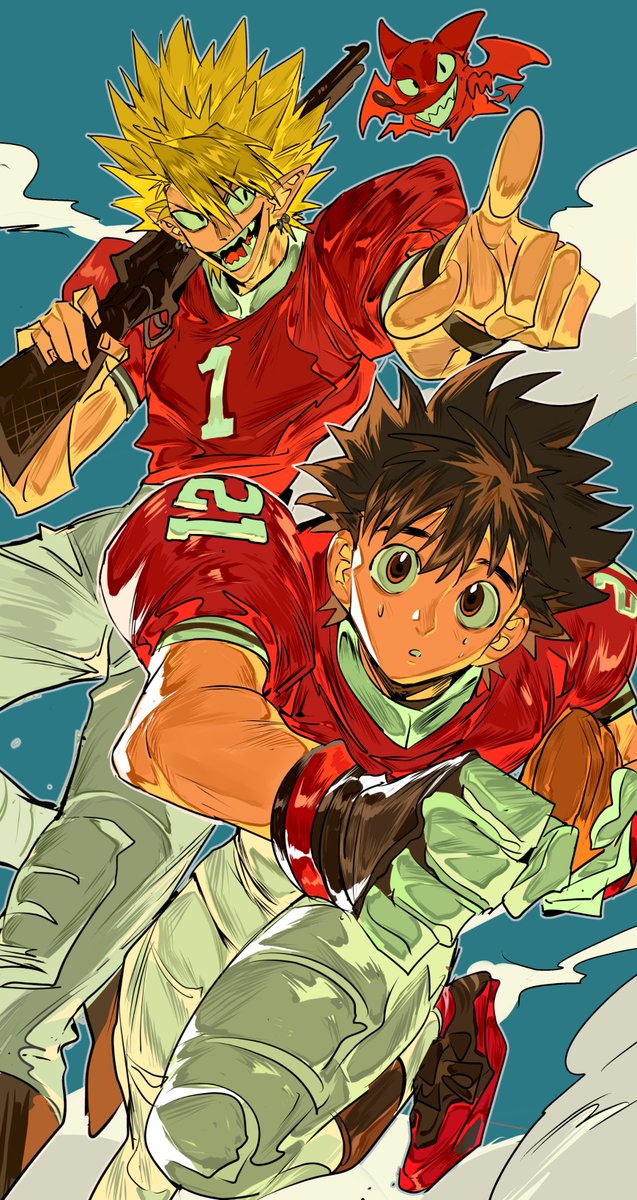 🏈🏈🏈#Yoichi #Sena #Eyeshield21 #アイシールド21