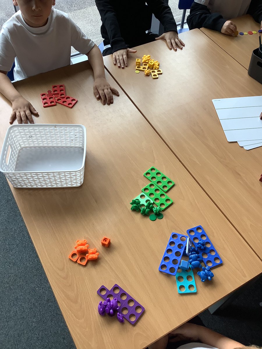 IPMATHalf_Acres's tweet image. Some super practical Maths in Y1N this morning. We were thinking carefully about different ways we could sort objects. We have sorted by colour and by item! #practicalmaths #handsonlearning