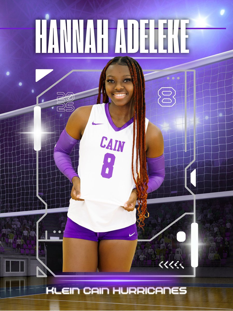 Happy Birthday to our junior middle Hannah Adeleke!!🎉