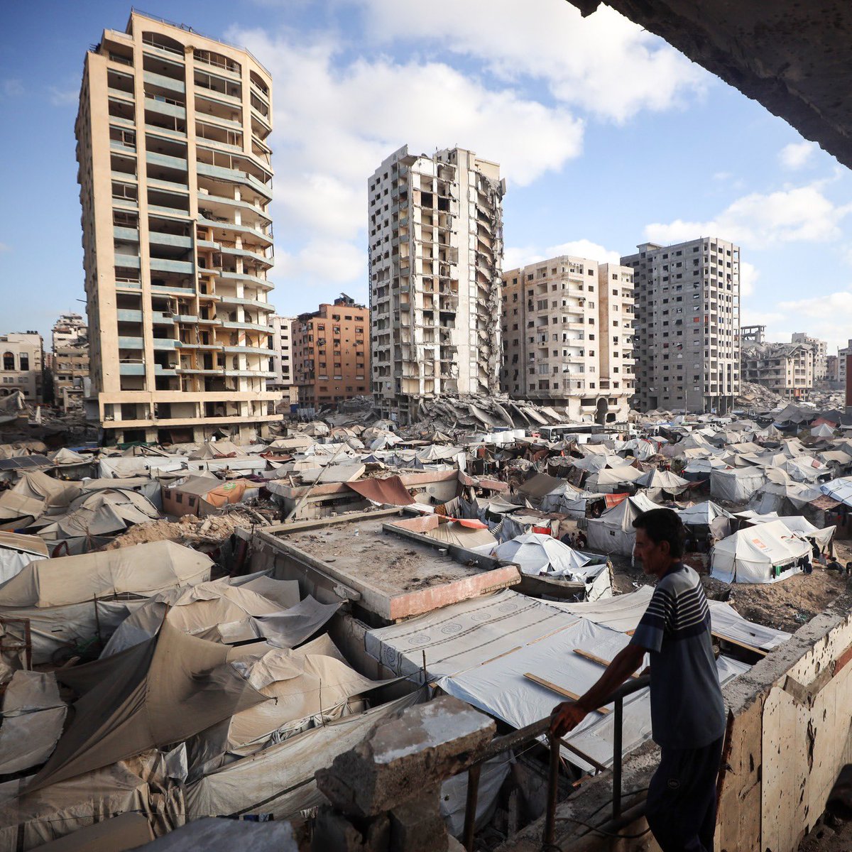 This is what Gaza looks like now.