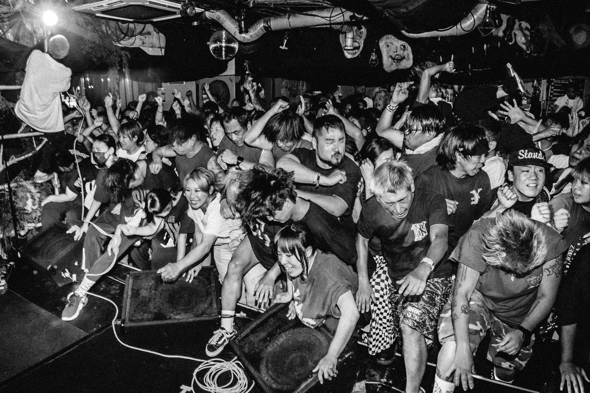 ninemicrophone スタジャン The BONEZ PTP ninemicrophone スタジャン The BONEZ PTP