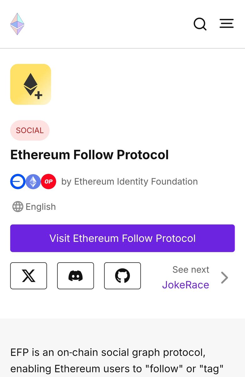 brantly.eth (@brantlymillegan) on Twitter photo wow great to see <a href="/efp/">Ethereum Follow Protocol | efp.eth</a> featured on the <a href="/ethereum/">Ethereum</a> website, thanks! wow great to see <a href="/efp/">Ethereum Follow Protocol | efp.eth</a> featured on the <a href="/ethereum/">Ethereum</a> website, thanks!