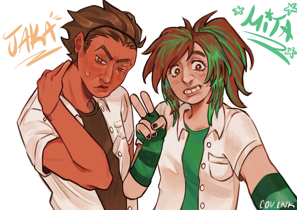 Ocs
#originalcharacter #digitalart #krita