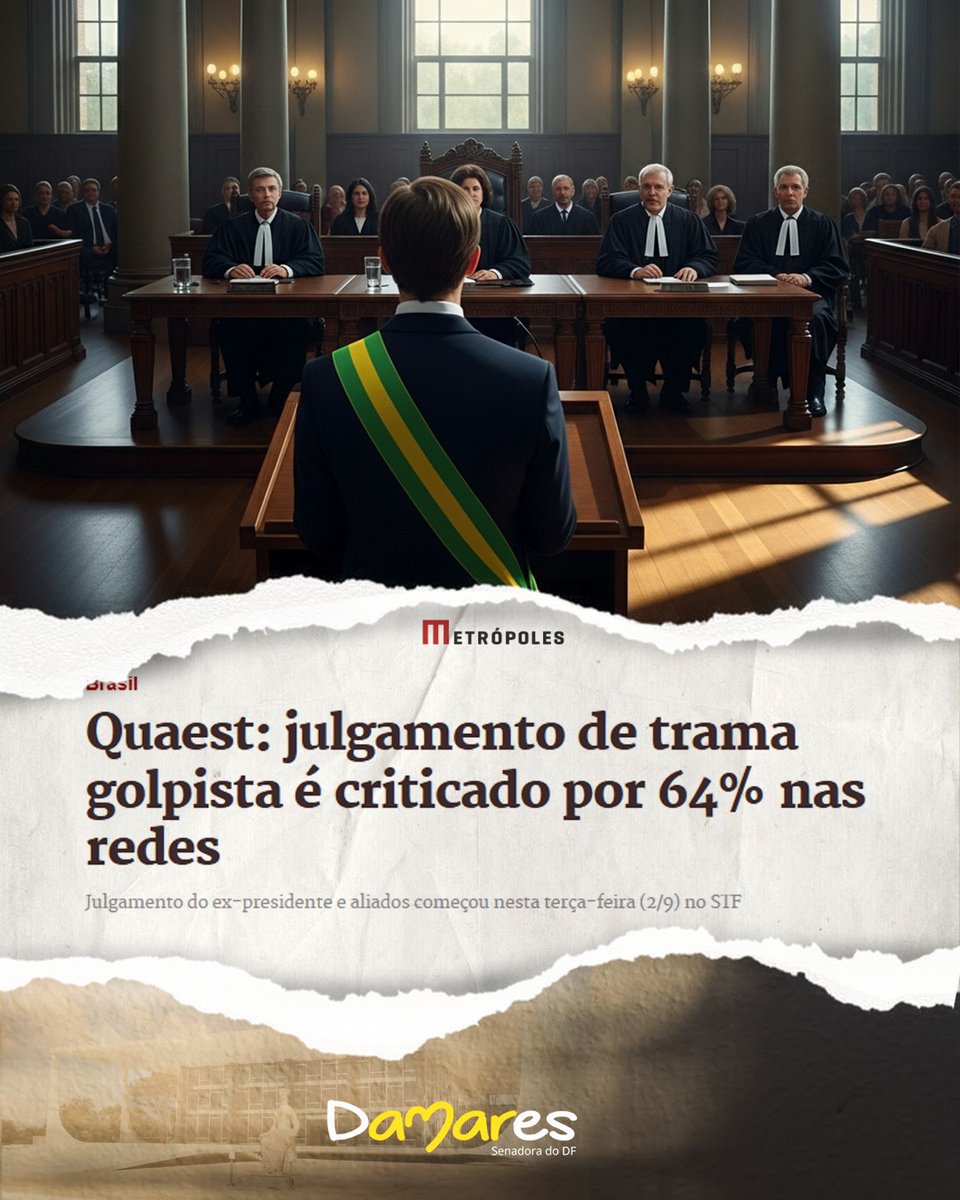 Essa tese fajuta de golpe não colou como o STF e a grande imprensa esperavam.