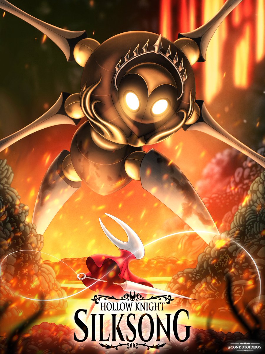Welcome to Pharloom. 🕷️🧵🪡
SILKSONG TOMORROW

#HollowKnight #SilkSong #hollowknightart
