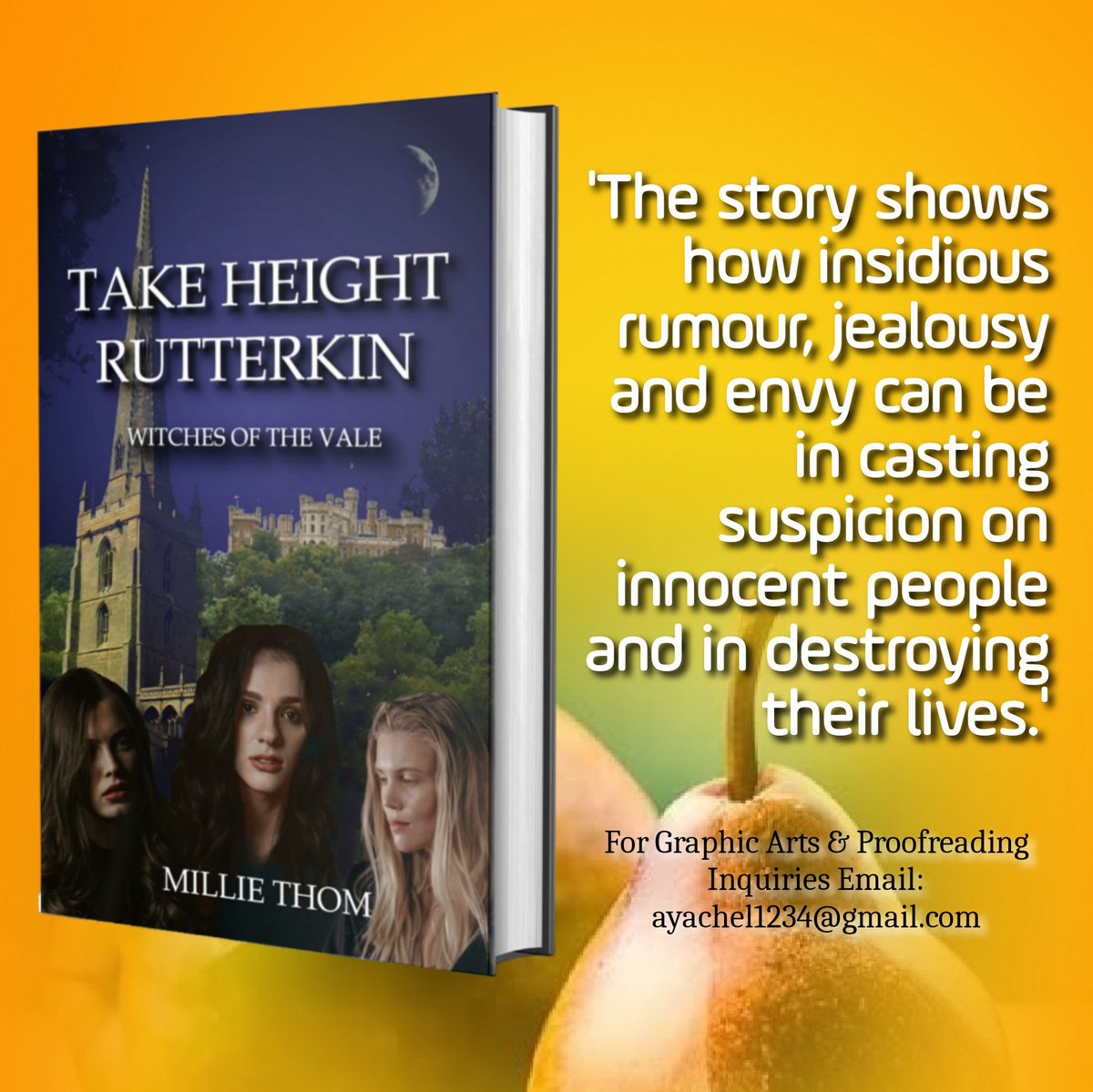 Zey Perez Author Artist Reviewer (@zeaperez3) on Twitter photo ๐ฟ๐ป๐ฟ #BookRecommendations
'I highly recommend it for its historical accuracy. Excellent writing!'
๐ป'TAKE HEIGHT, RUTTERKIN: Witches of the Vale' by
<a href="/MillieThom/">Millie Thom</a>
BUY HERE: amazon.com/Take-Height-Ruโฆ
#hisfic #readingcommunit #witchcraft #BelvoirCastle ๐ฟ๐ป๐ฟ #BookRecommendations
'I highly recommend it for its historical accuracy. Excellent writing!'
๐ป'TAKE HEIGHT, RUTTERKIN: Witches of the Vale' by
<a href="/MillieThom/">Millie Thom</a>
BUY HERE: amazon.com/Take-Height-Ruโฆ
#hisfic #readingcommunit #witchcraft #BelvoirCastle
