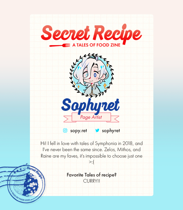 🏕️ CONTRIBUTOR SPOTLIGHT:
Sophyret 🍎

Today we are celebrating @sophyret, who's here to inject some jazz and fun with her expressive and lively style! 🍛✌️ Be sure to keep an eye out for her illustdation of a certain rosy-haired genius... 🫣