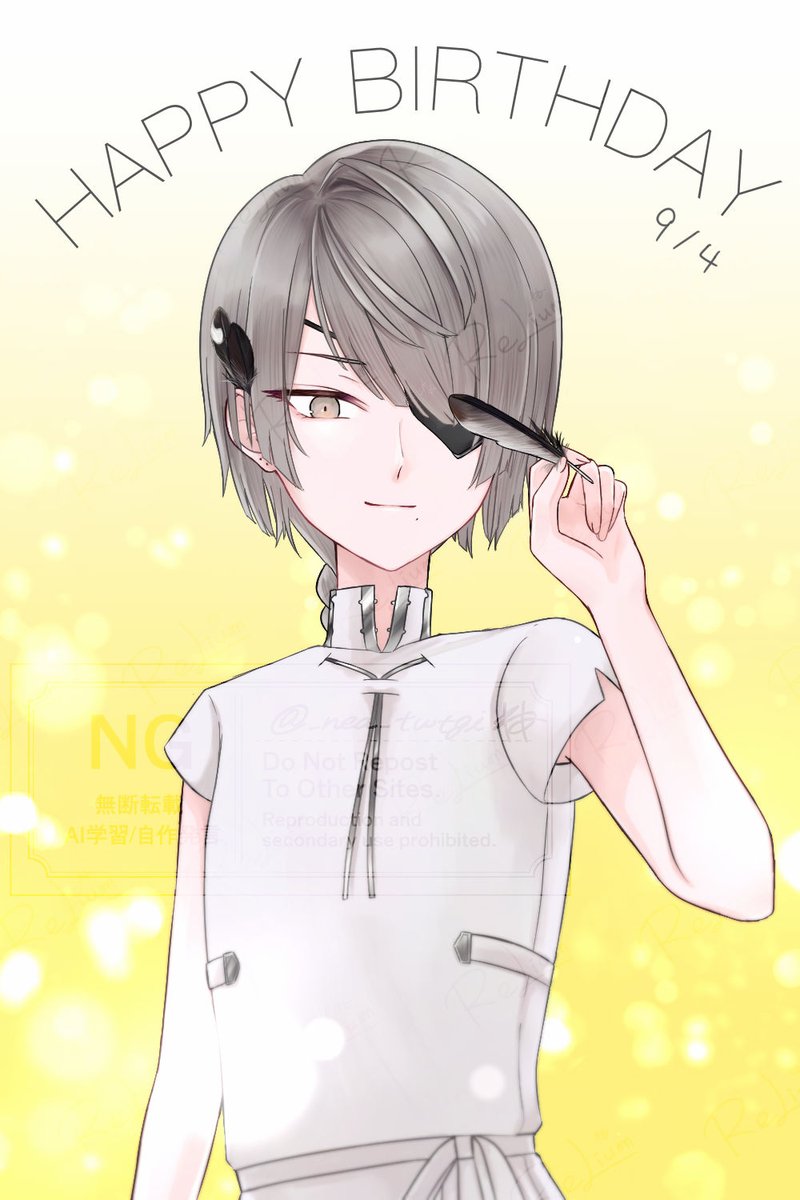 モズ誕生日おめでとう🎂🥀🎁

#トワツガイ_FA 
#2025モズ生誕祭
