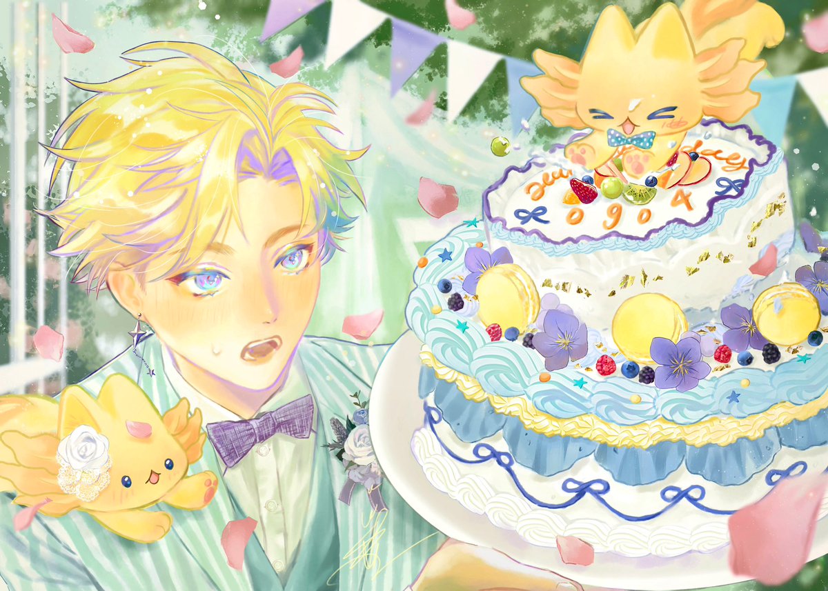 𓏸𓈒 ꙳⋆ ݁˖🥂. 𝙷𝚊𝚙𝚙𝚢 𝙱𝚒𝚛𝚝𝚑𝚍𝚊𝚢 ⋆🎂𓈒𓏸˖˚⌖

May you continue to have many wonderful, shining days!

#HappyBDayToYu #YuDrawWilson
