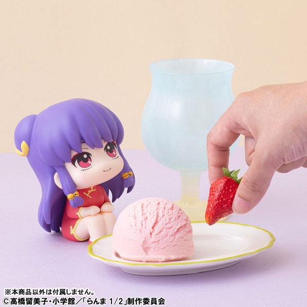 キュージョン らんま うる星やつら めぞん一刻等 限定カラー 色々グッズ セット らんま1/2」40cmのPちゃんぬいぐるみ、茶碗セット、ヘアクリップ