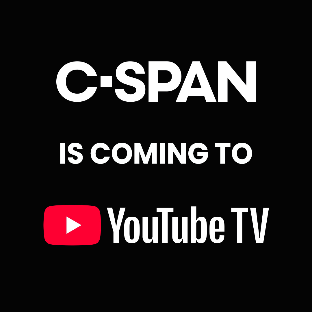 C-SPAN is coming to <a href="/YouTube/">YouTube</a> <a href="/YouTubeTV/">YouTube TV</a> this fall!