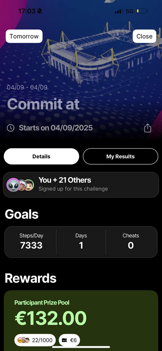 Wauw.. already 22 people of Conf3rence joined the Activity Pool of <a href="/HealthBlocks/">HealthBlocks</a>. Turning healthy actions into financial transactions.