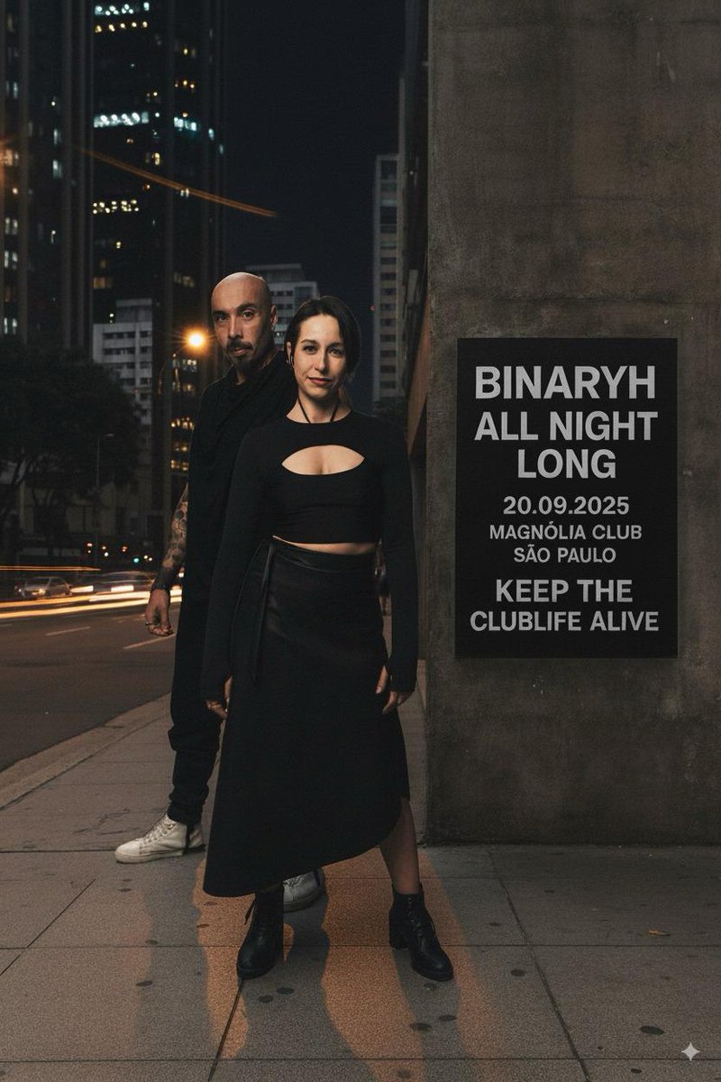 Em tempos de sets curtos, vamos resgatar a verdadeira cultura dos clubs: noites longas, intensas e cheias de histórias.
📅 20.09 | 00h
📍 Magnolia Pocket Club
🎟 Ingressos antecipados em breve

Estamos prontos para escrever essa história juntos.
⚡ Keep the Clublife Alive