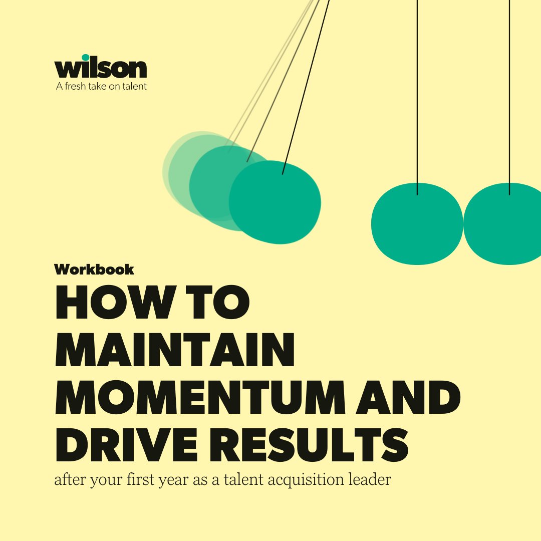 Transitioning from your first to second year as a TA leader? 

Our workbook provides actionable tools to maintain momentum, optimize workflows, and deliver lasting results. 🚀 

Here’s the link: whcg.co/4p5YSKU.