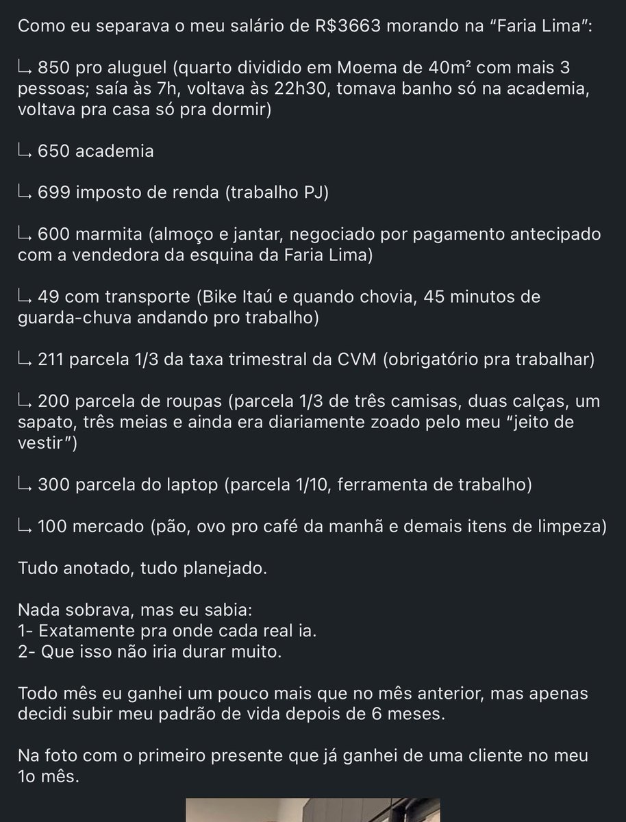 um moço fez esse post no linkedin conseguiu me irritar aqui em uberlândia
