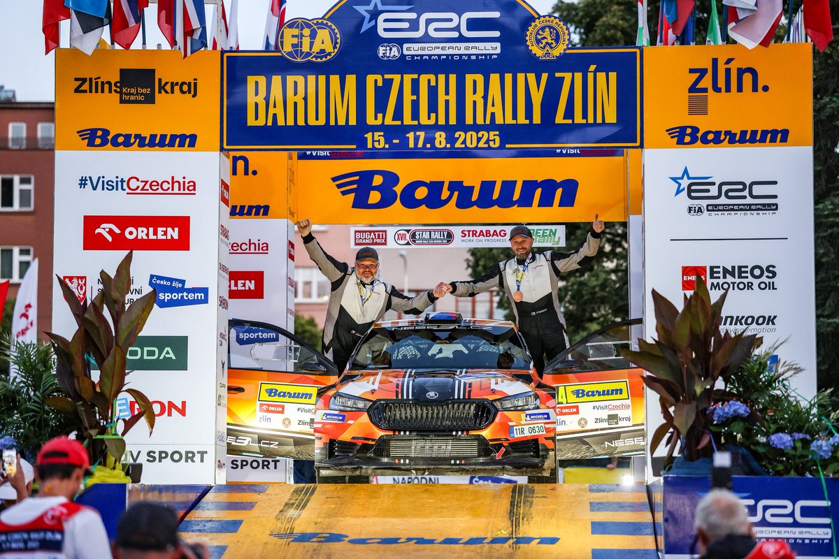 54. Barum Czech Rally Zlín 2025
#️⃣5️⃣4️⃣
📸 Robert Balcar
<a href="/barumrally/">Barum Czech Rally Zlín</a> <a href="/FIAERC/">FIA European Rally Championship</a>