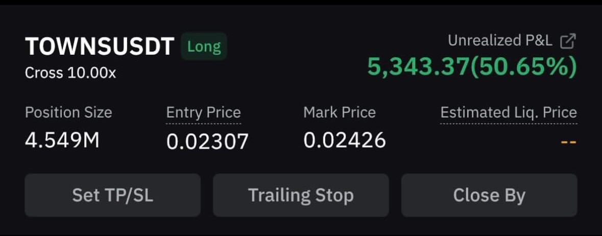 Congratulations guyss Yesterday, I told you to buy TOWNS
Now you have new iphone 17 +50.65% 💸💸💸🚀🚀🚀🚀
#crypto