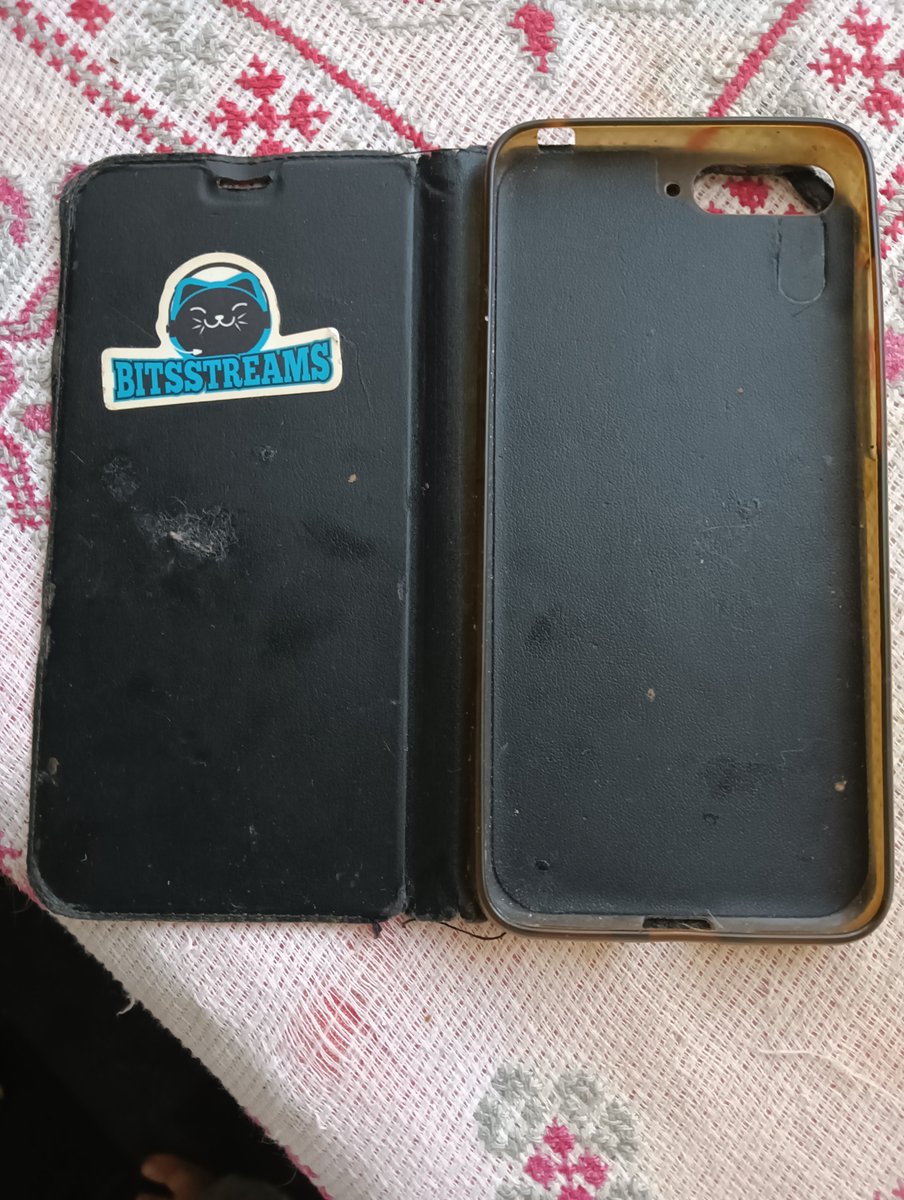 PlotagonPlus's tweet image. Hey. I have this phone case that is for some Huawei phone. Its in mint condition. And a Unknown Bitsstreams sticker on it. Can yall Tell me where this phone case(or the sticker) came from?