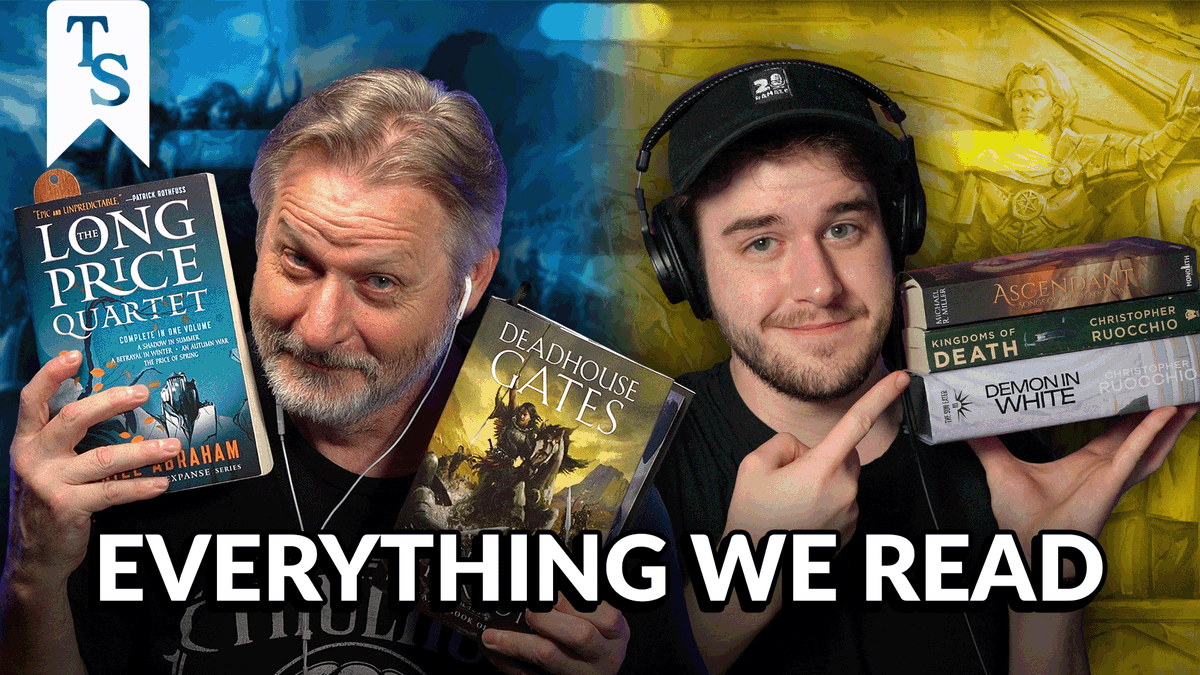 It's time for John and Jakob to go over EVERY book they read in the month of August! Click below to see which reads were their favorites from the month!

🔗 youtu.be/V4md2bfZxUg