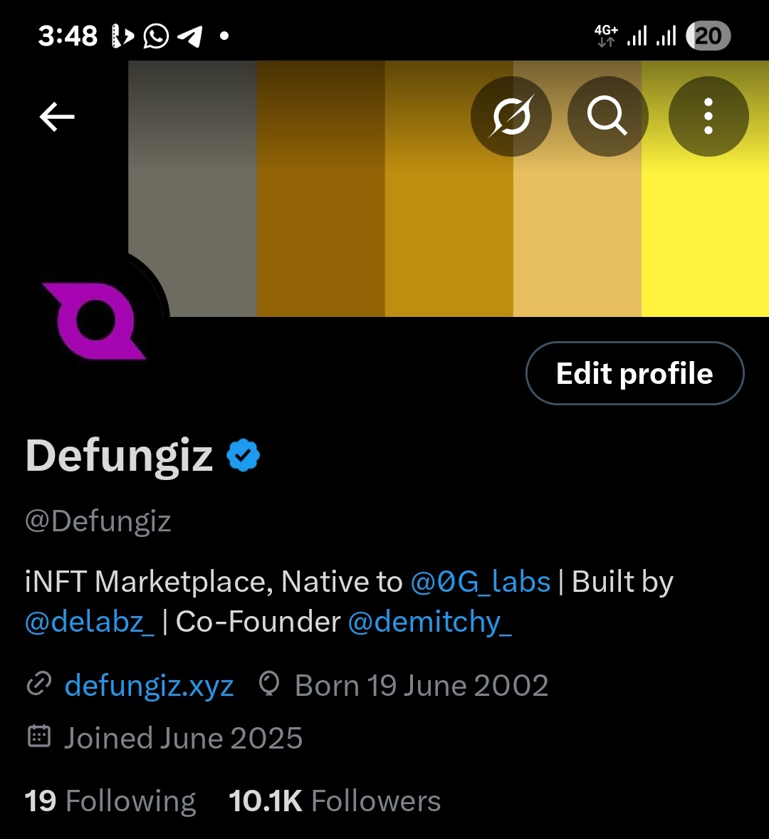 We just hit 10k on <a href="/Defungiz/">Defungiz</a> !!!

<a href="/0G_labs/">0G Labs (Ø,G) - AI L1</a> community goes hard.. 

<a href="/michaelh_0g/">Michael Heinrich (Ø,G)</a> on top👀🔥