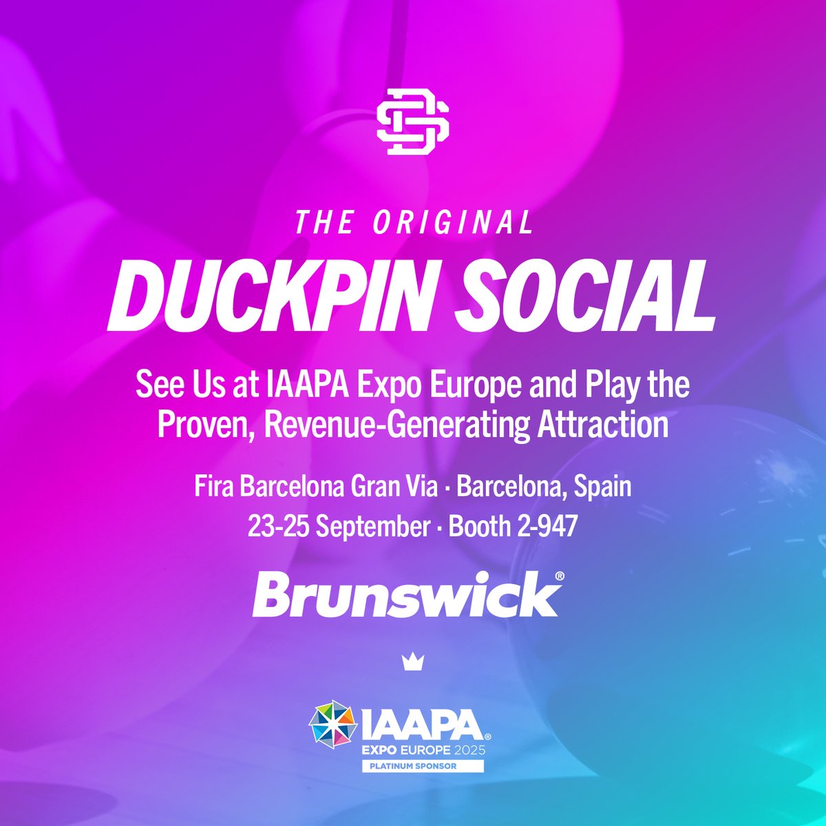 We will be in Barcelona soon for <a href="/IAAPAEMEA/">IAAPA EMEA</a> Expo!