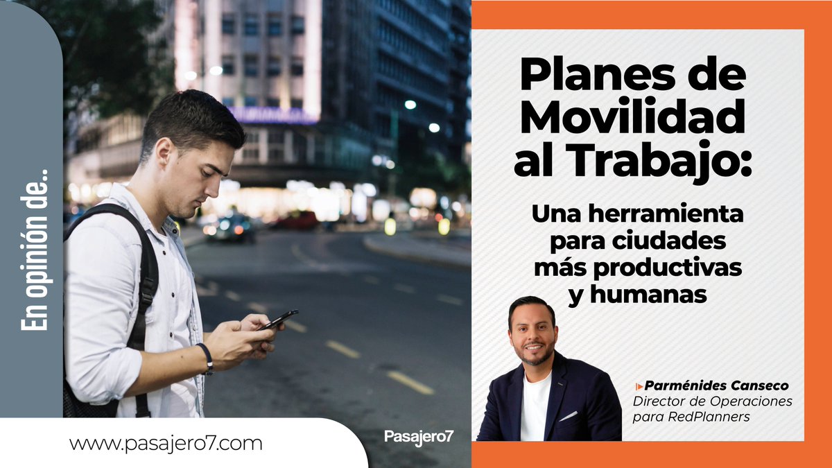 🚦 En horas pico, la #movilidad pone a prueba a todas las ciudades. Los Planes de Movilidad al Trabajo (PMT) ya son una solución real: con datos confiables y acuerdos bien diseñados entre empresas, autoridades y operadores.

📌#Lee👉:acortar.link/YhFJMZ 

<a href="/RedPlanners/">RED Planners</a>