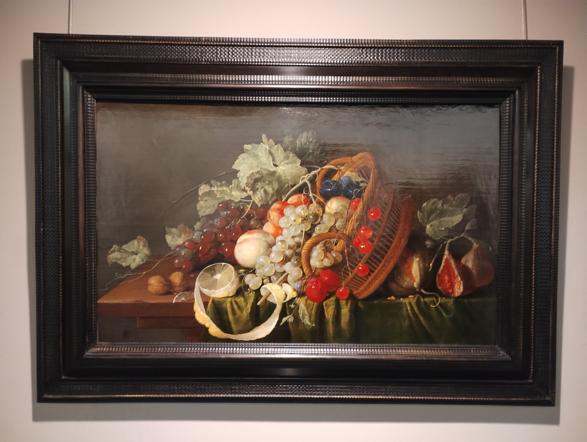 静物画 果物の盛り合わせ 金色フレーム 国立西洋美術館 静物画 果物の盛り合わせ 金色フレーム 国立西洋美術館