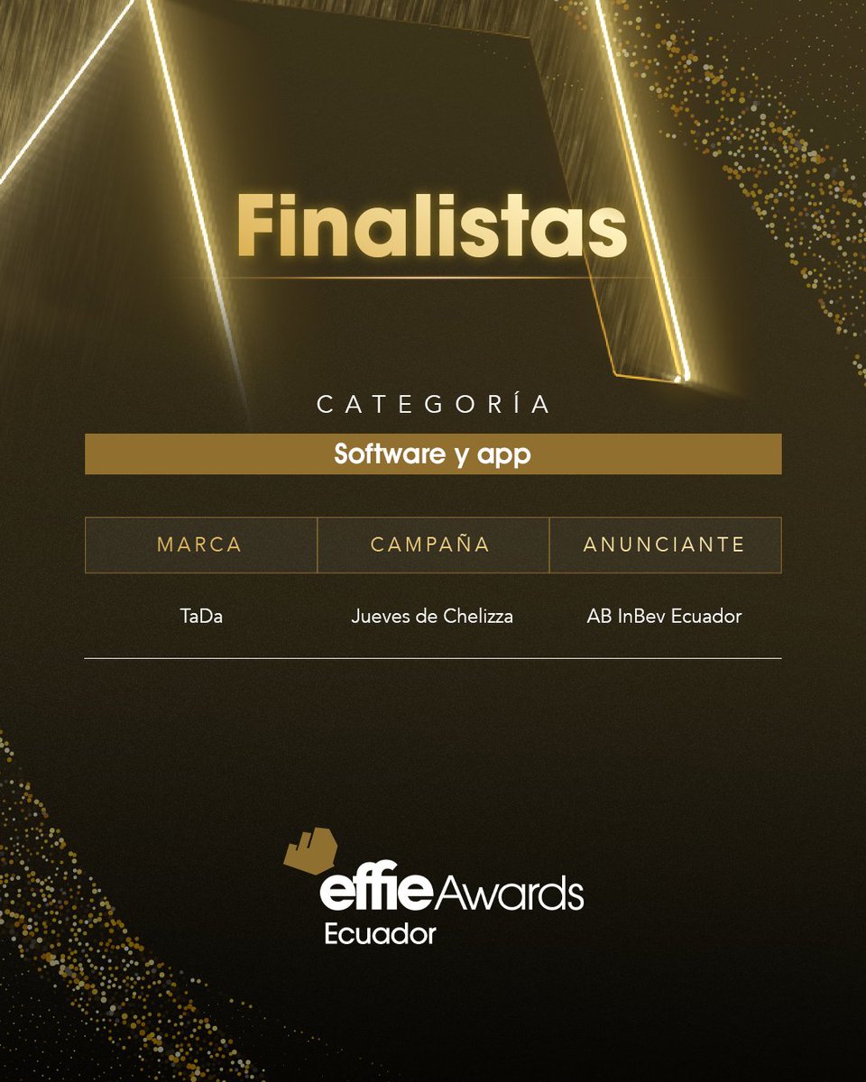 Finalistas Effie Awards Ecuador 2025 👏

#EffieAwardsEcuador