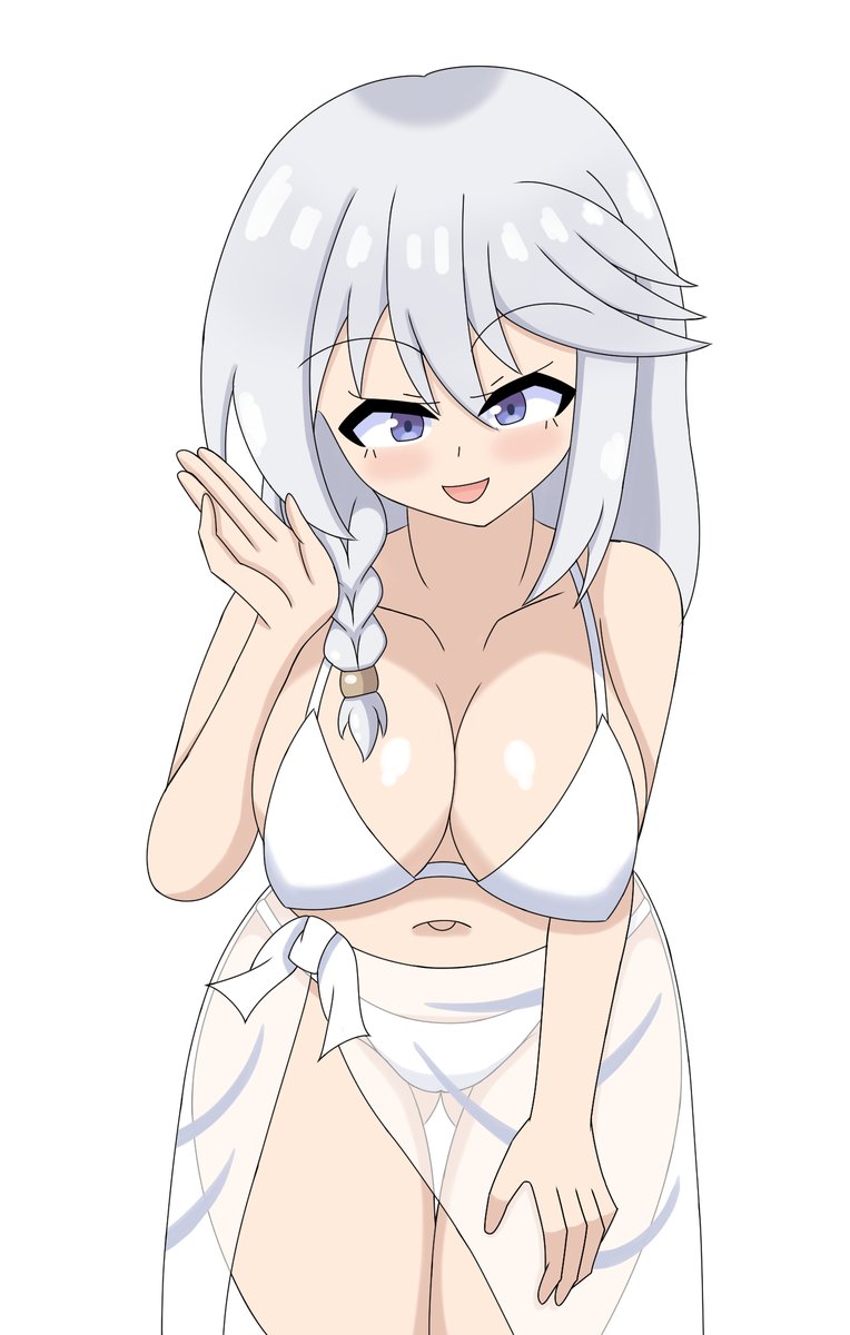 ヴィクトリカ…水着(ノーマル版)
ベースはこんな感じですわ
帽子は明日以降に描きたい…💪🌝 