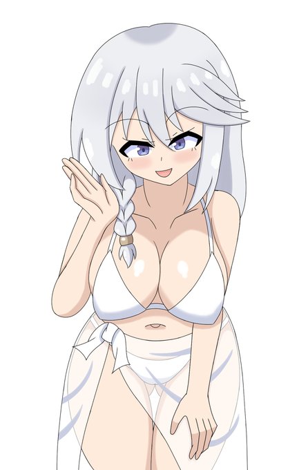 ヴィクトリカ…水着(ノーマル版)
ベースはこんな感じですわ
帽子は明日以降に描きたい…💪🌝 