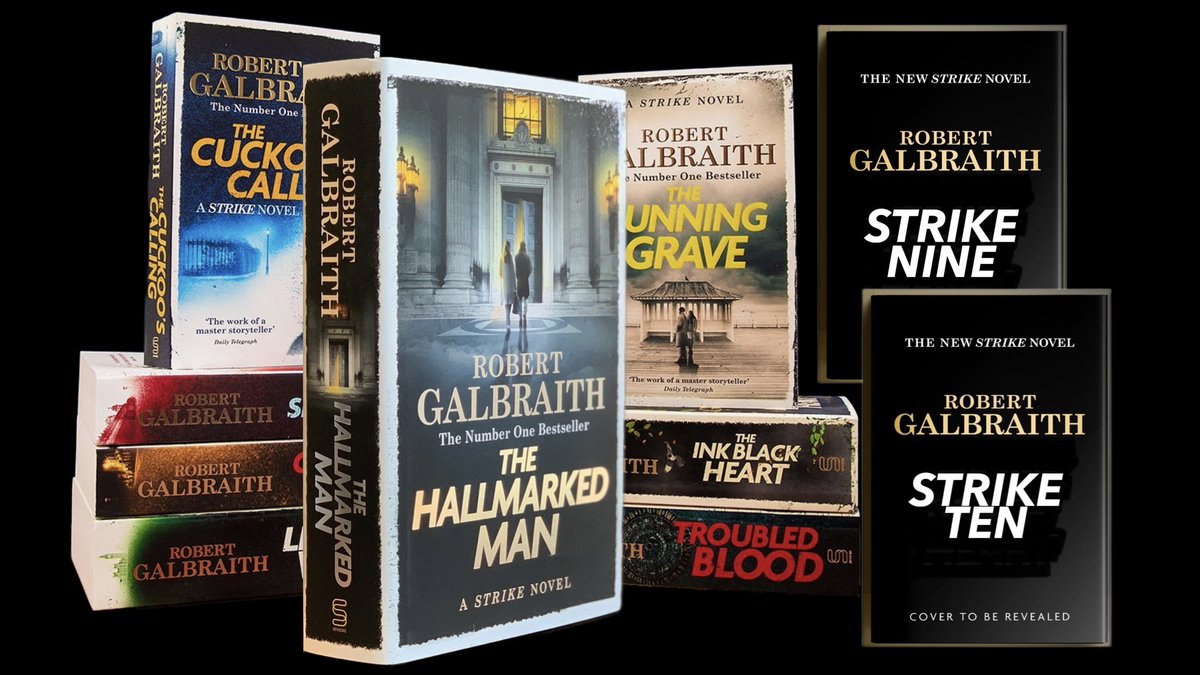 GingerBriq's tweet image. .@jk_rowling #CormoranStrike #RobinEllacott #StrikeAndEllacott … and then there were two!