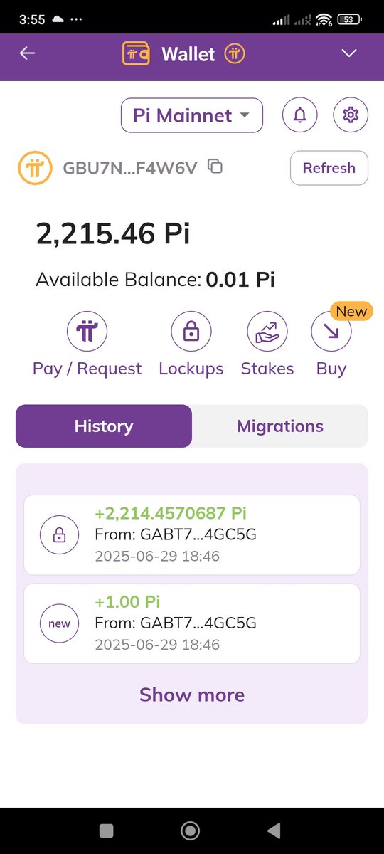 Akeles67's tweet photo. Hi everybody i got 2 pi wallet with locked pi in them I want sell the both of them togather for 2000 usdt anyone interested hit me up 
First wallet contains 2215 pi
Second one contains 689 pi

And I only receive usdt and I get paid first https://t.co/QSPdl090Mv