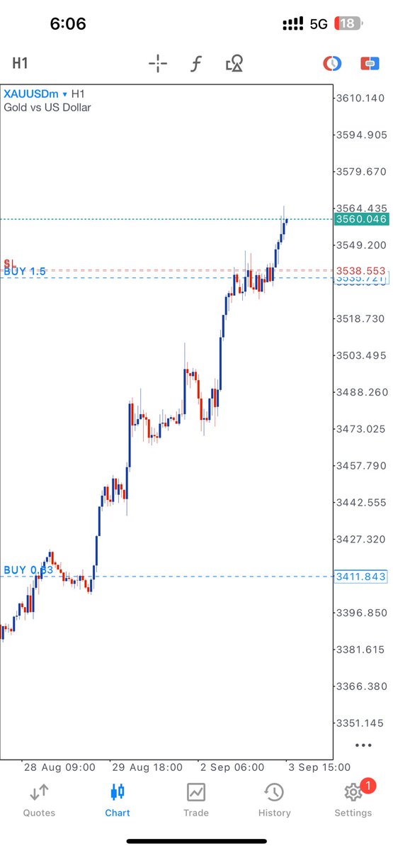 SoniaUcheFx's tweet image. $500 to $84000
Second project also running successfully after 4 days of patience and adding more positions aggressively 💪 .skill set ✅