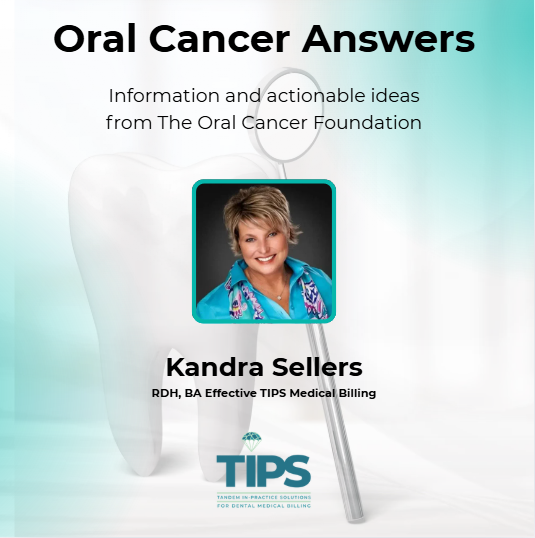 VELscope's tweet photo. Kandra Sellers, RDH, BA, no longer 'just a dental hygienist', brings over 35 years of experience to the table as a celebrated coach and educator in oral-systemic health and medical billing. 

Read the full story from the Oral Cancer Foundation: https://t.co/7MB7a9QwIQ https://t.co/JeVwX6Z0dM