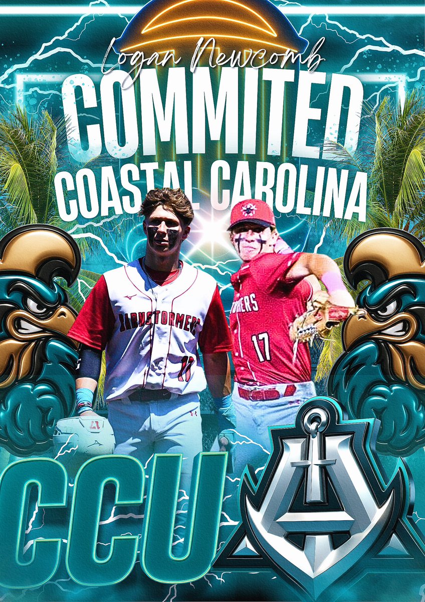Congratulations to Logan Newcomb on his commitment to Coastal Carolina University ⚾️⚓️
<a href="/Atlantic_Armada/">Atlantic Collegiate Academy</a> <a href="/TweetsbyCoachP/">William Payne</a> <a href="/logannewk/">Logan Newcomb</a>