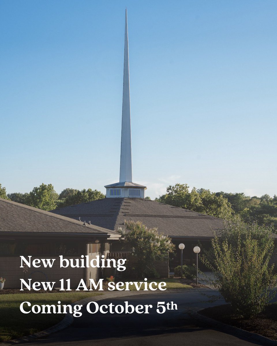 ✨ Big news: we've got a new home!

In October we'll be moving into a new building and launching a new service time — Sundays at 11am. 

Want the details? Visit goodly.church/a-new-home for info, directions, and ways you can be part of the move!