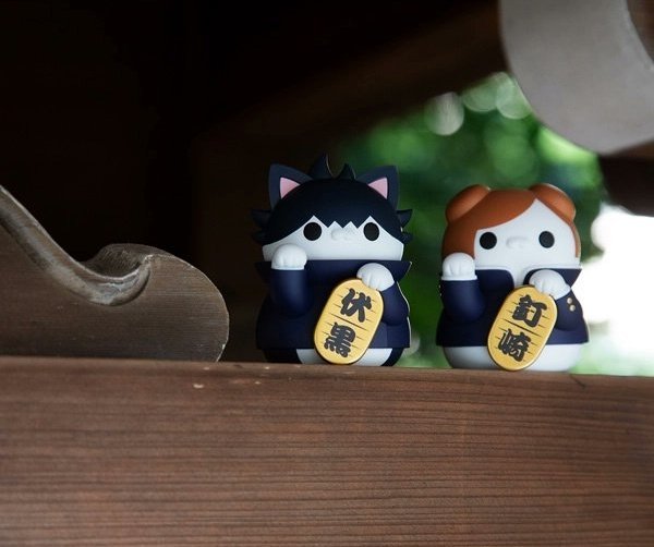 New JJK Lucky Cat Charm Figurines