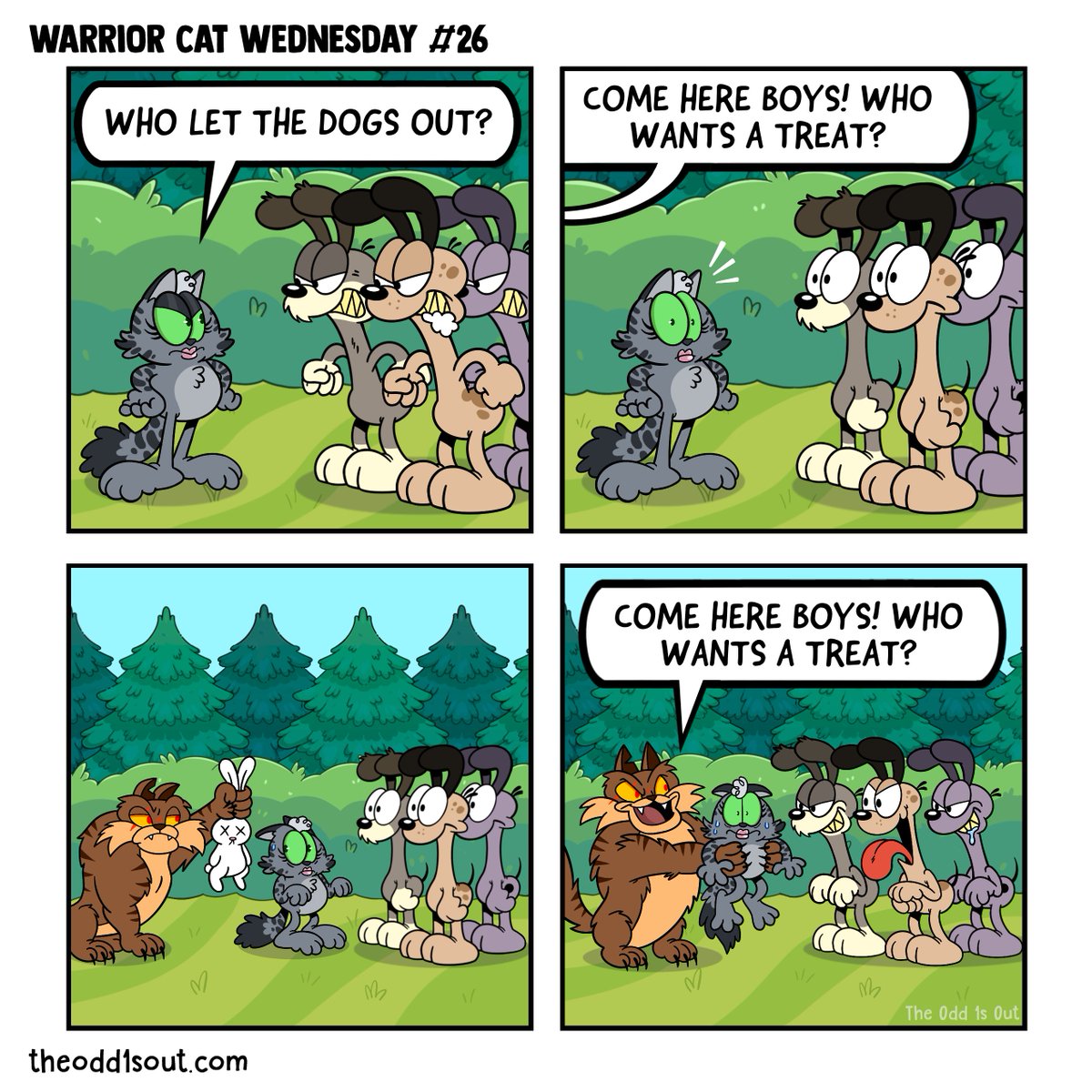 Happy Warrior Cat Wednesday!!