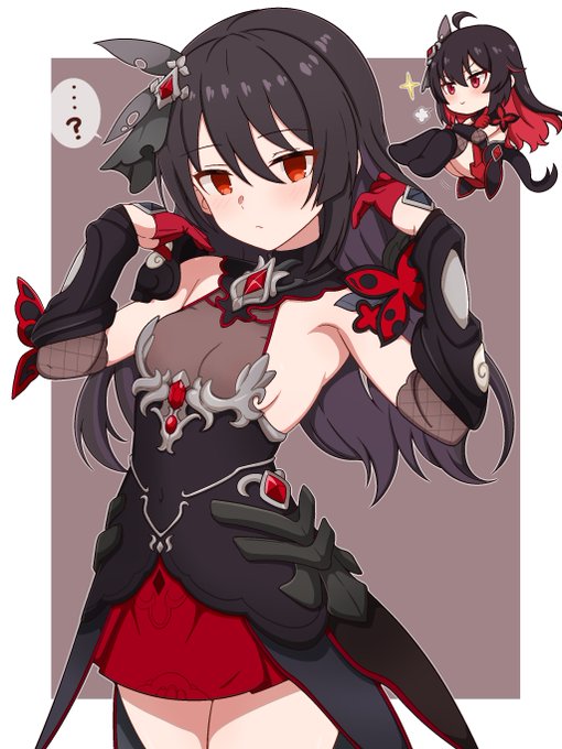 リク】「魇夜星渊」ミックス・トー(少女) #ランスシリーズ #ミックス・トー #ゼーレ・フェレライ