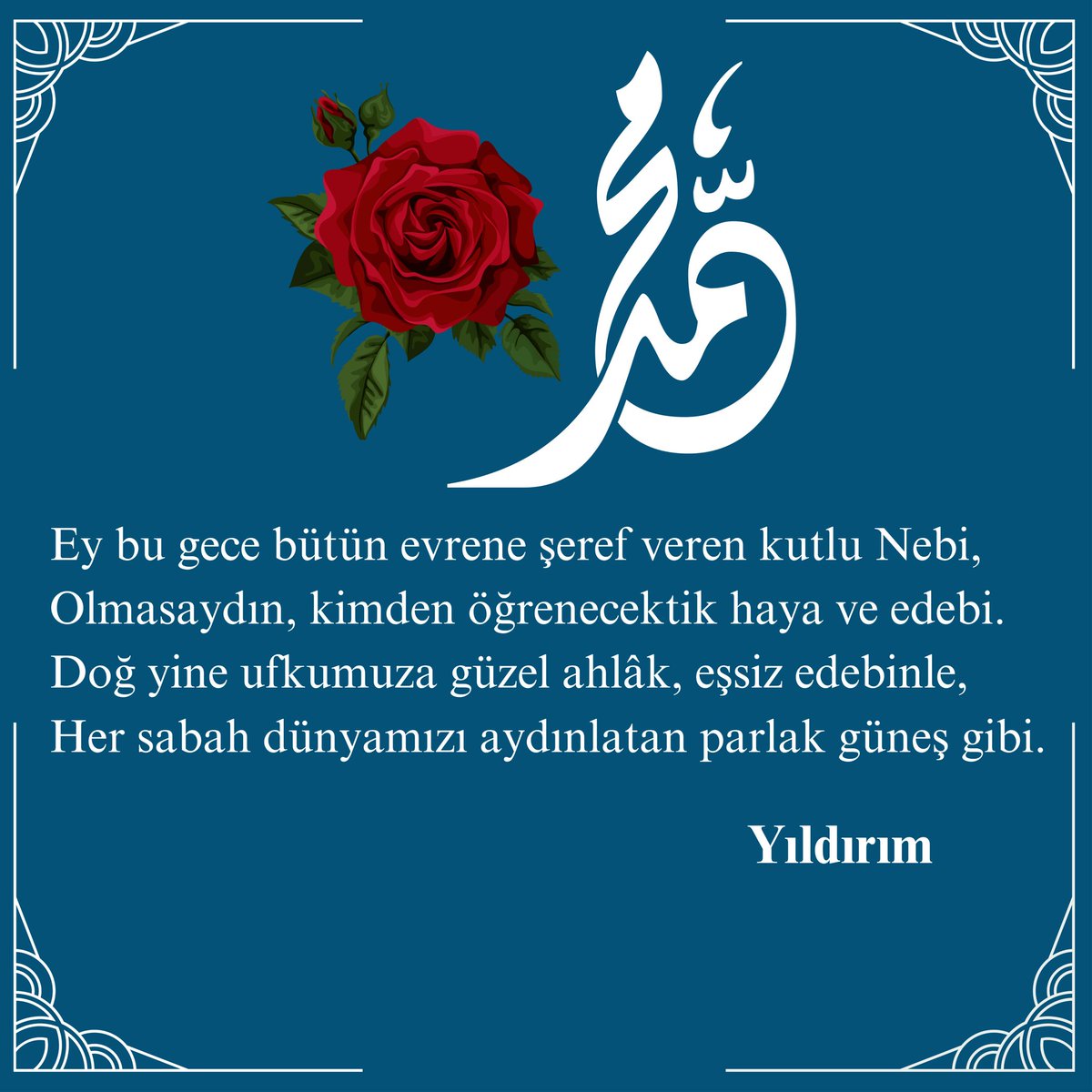 Mevlid-i Nebimiz Mübarek Olsun...