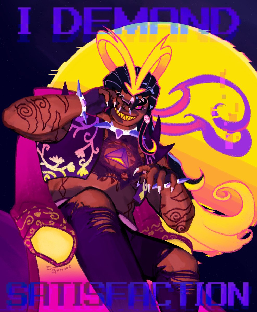 Bunring retrowave!! 
#cookierunkingdom 
#cookierunkingdomfanart 
#burningspicecookie