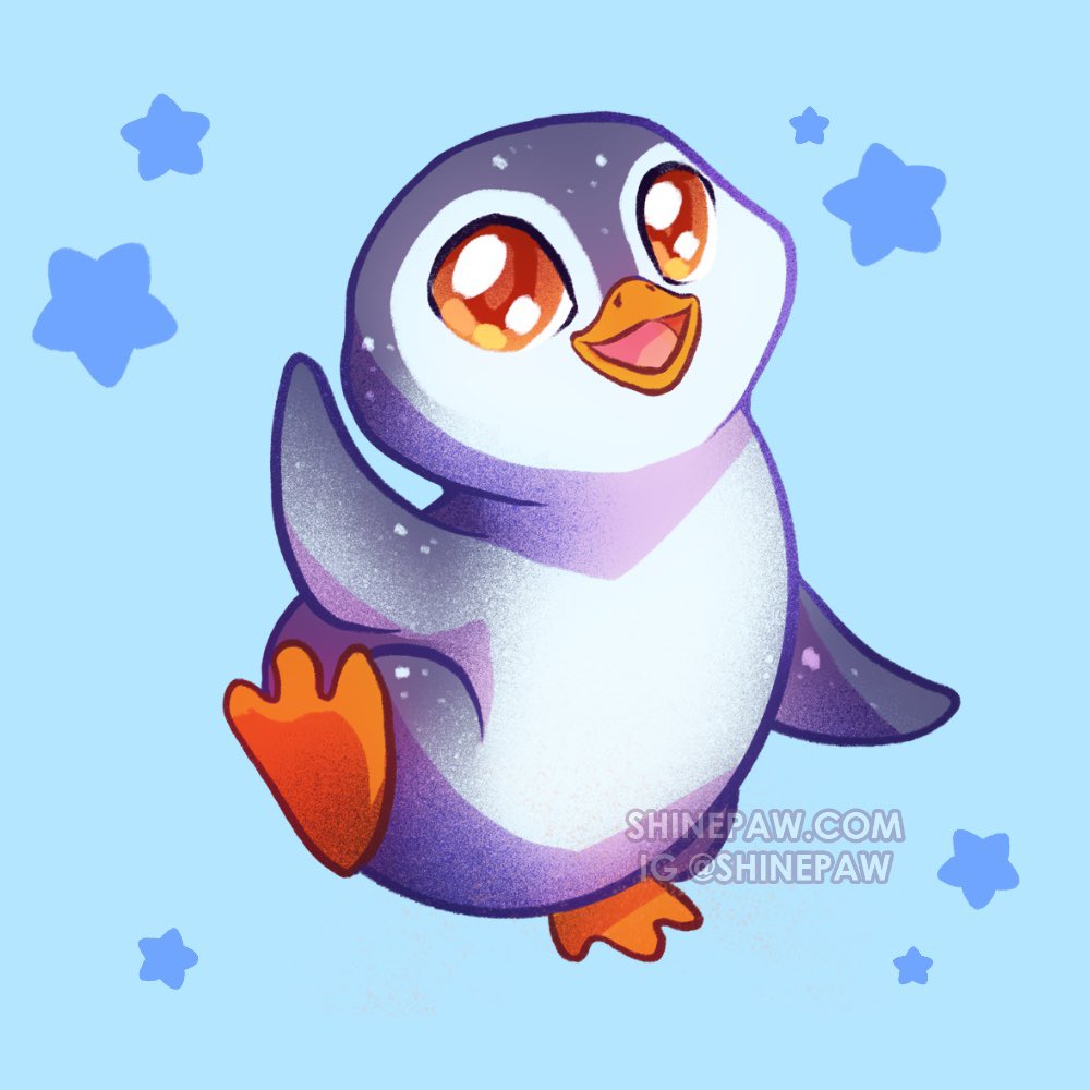 Shinepaw's tweet photo. Penguin for my son ! 🐧 https://t.co/C9xGNhfVIW