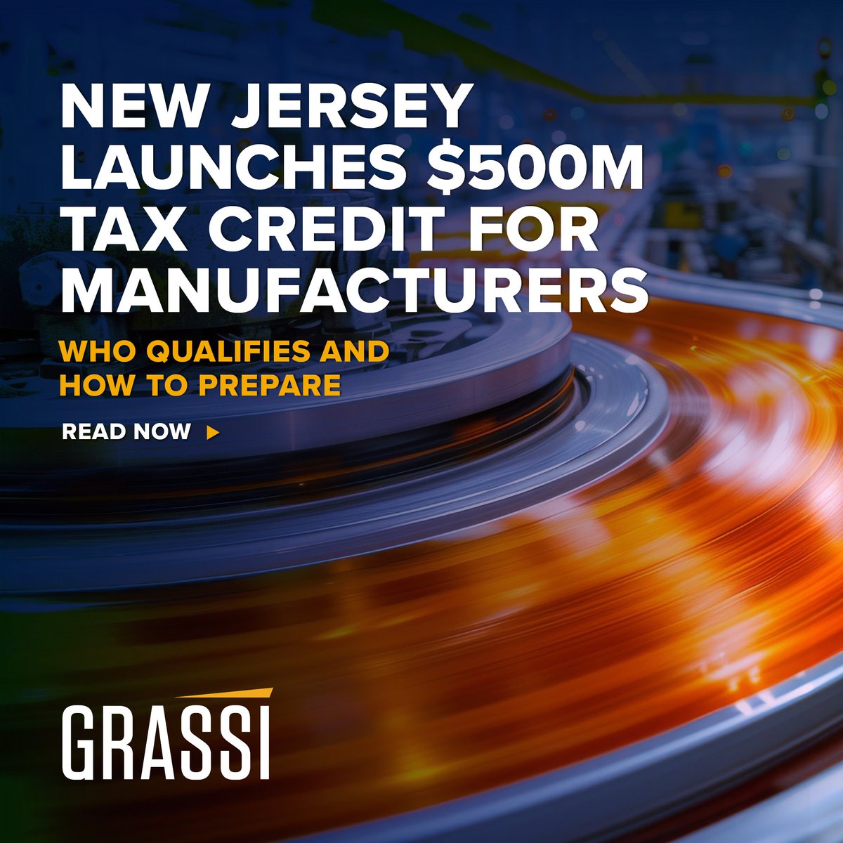 New Jersey has announced a $500 million refundable tax credit for manufacturers, with up to $150 million available per project. Learn more about who qualifies and how to prepare: hubs.li/Q03GHHP90 #Manufacturing #TaxCredits #NewJersey