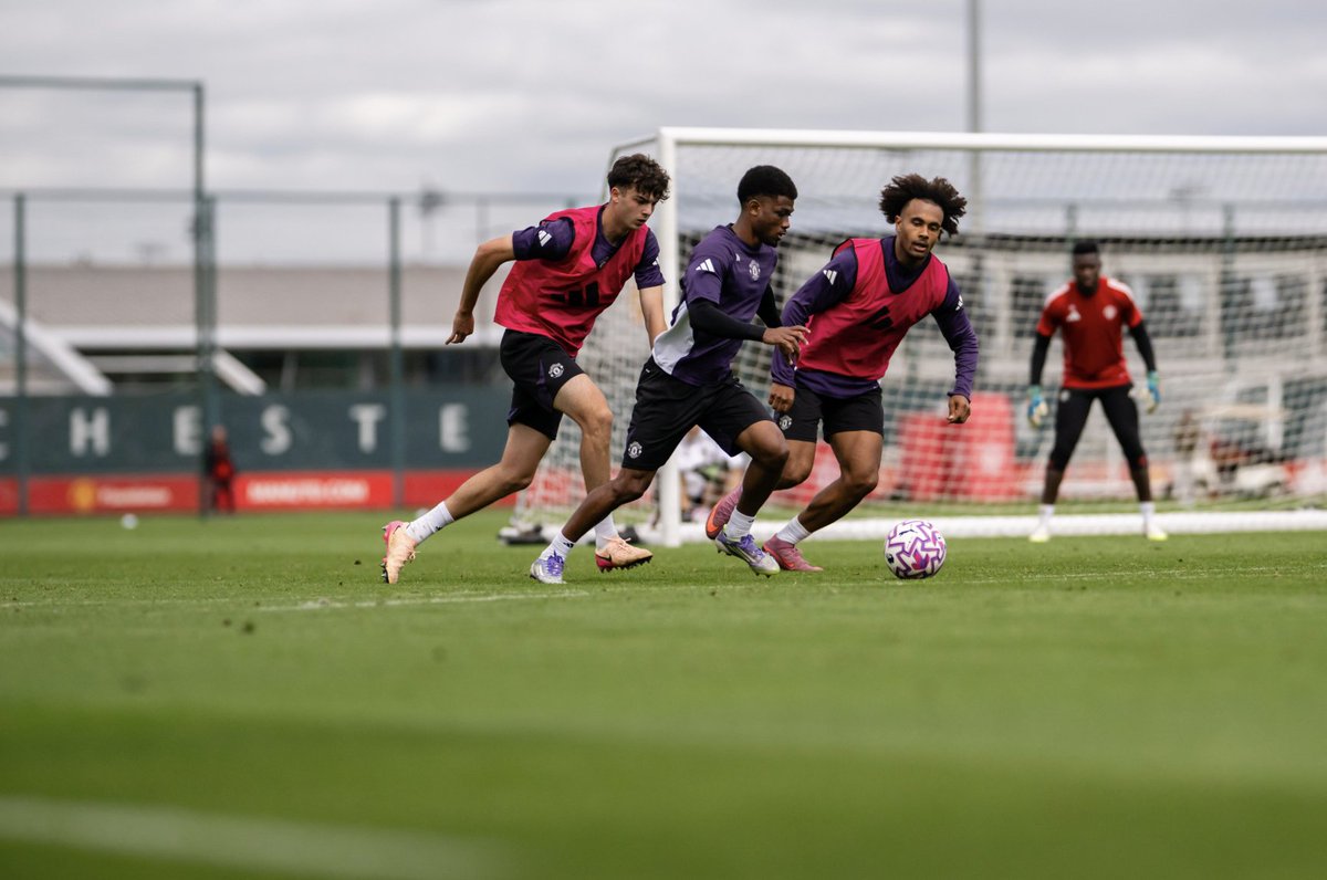 Working towards the next match 🔋 #MUFC