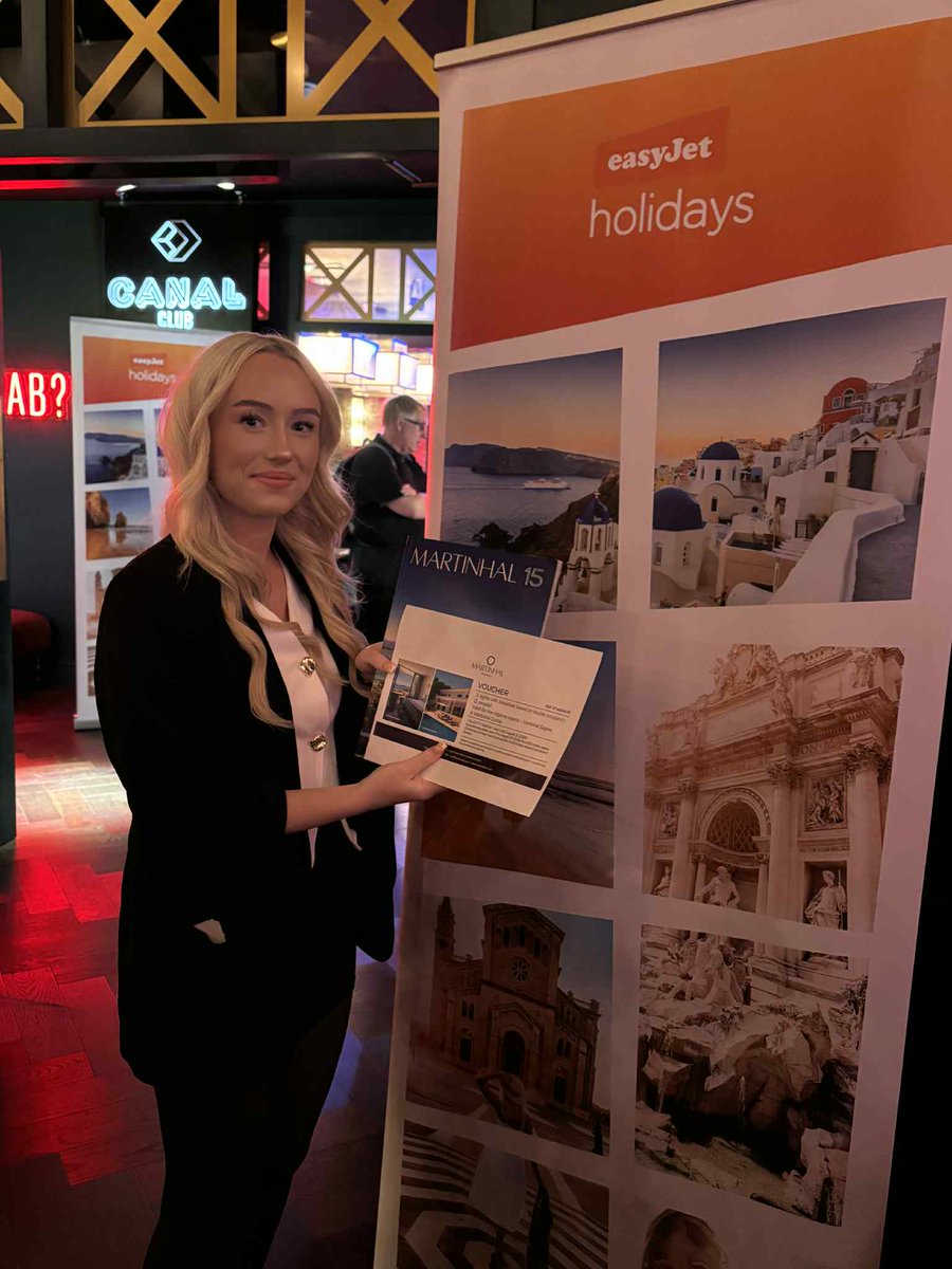 Yesterday we attended an EasyJet Holidays evening event with some of our Travel &amp; Tourism students. 📷
The night was full of great suppliers, knowledge, food, and prizes.
Thank you EasyJet Holidays for allowing us to attend what 
#easyJetholidays 📷
easyJet holidays - agents 📷