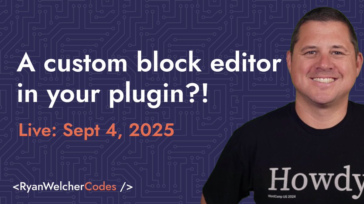 Last stream, I made a promise and now I have have to deliver... live... with everyone watching.

Drop by tomorrow at 10:30 EST - what could go wrong?

👉 Twitch: twitch.tv/RyanWelcherCod…
👉 YouTube: youtube.com/watch?v=hL_l6Y…