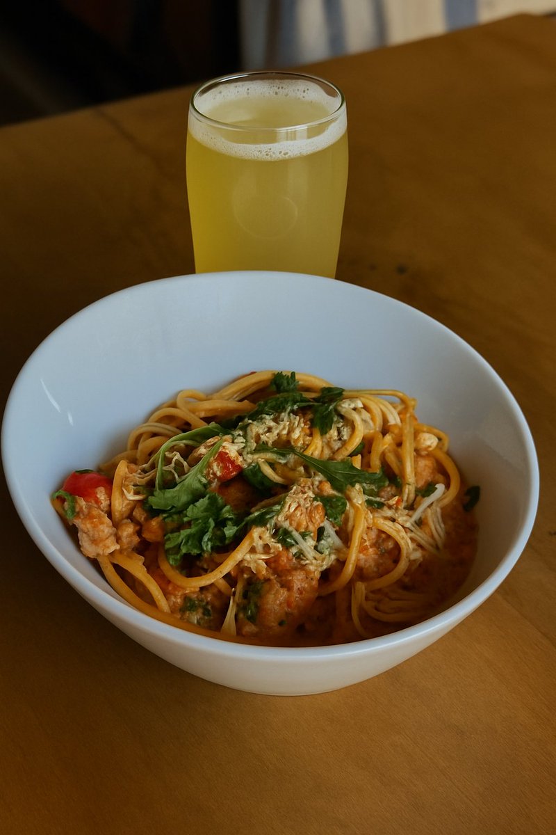 Discover the gourmet dishes at Old Ellsworth Brewing! Made from scratch, with local and regional ingredients.  Our dishes have depth. 🍽️🌟 Check us out: wix.to/ceUZeER #GourmetFood #CraftBeer

Pictured: Pasta alla Vodka